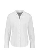 Blouse 1/1 Sleeve Tops Shirts Long-sleeved White Gerry Weber