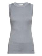 T-Shirts Sleeveless Tops T-shirts & Tops Sleeveless Grey Marc O'Polo