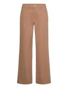 Esriko Pants Bottoms Jeans Wide Beige Esme Studios