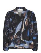 Lho Tops Blouses Long-sleeved Blue Munthe