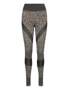 Onpjessa Hw Seam Tights Sport Running-training Tights Grey Only Play