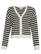 Mschkitna Cardigan Stp Tops Knitwear Cardigans Black MSCH Copenhagen