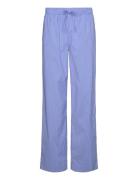 Trousers Bottoms Trousers Wide Leg Blue Sofie Schnoor