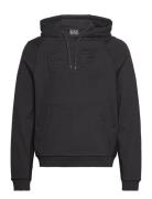 Sweatshirts Tops Sweat-shirts & Hoodies Hoodies Black EA7