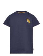 Tnd Lucca Tops T-shirts Short-sleeved Blue TUMBLE 'N DRY