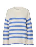 Mafryderyka Tops Knitwear Jumpers Blue Masai