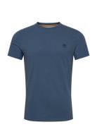 Short Sleeve Tee Designers T-shirts Short-sleeved Blue Timberland