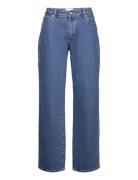 99 Baggy Ophelia Bottoms Jeans Straight-regular Blue ABRAND