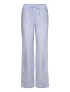 Mai Trouser Bottoms Trousers Wide Leg Blue Once Untold