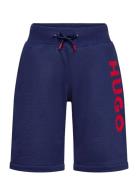 Short Bottoms Shorts Blue Hugo Kids