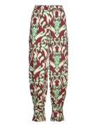 Baja Pants Bottoms Trousers Wide Leg Burgundy Lollys Laundry