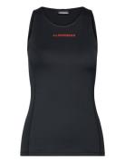 Tanice Top Tops T-shirts & Tops Sleeveless Black J. Lindeberg