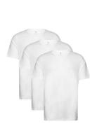 V-Neck Sport T-shirts Short-sleeved White Adidas Underwear