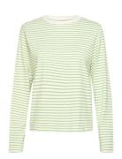 Ihmira Ls2 Tops Shirts Long-sleeved Green ICHI