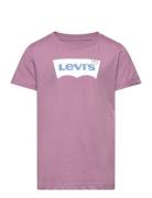 Lvb Batwing Tee / Lvb Batwing Tee Tops T-shirts Short-sleeved Purple L...