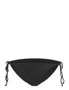 Ravello Tai Cord Swimwear Bikinis Bikini Bottoms Side-tie Bikinis Blac...