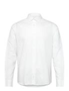 Jamie Cotton/Linen Shirt Tops Shirts Casual White Clean Cut Copenhagen