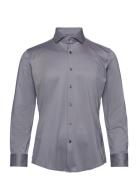 P-Hank-Spread-C1-222 Tops Shirts Business Blue BOSS