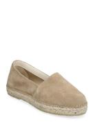 Slfhella Suede Espadrilles Sandaler Espadrilles Lave Beige Selected Fe...