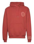 Donovan Hoodie Tops Sweat-shirts & Hoodies Hoodies Red Les Deux