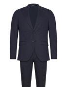 Jprriviera Linen Suit Slim Fit Sn Dress Navy Jack & J S