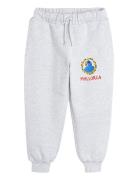 Parrot Emb Sweatpants Bottoms Sweatpants Grey Mini Rodini