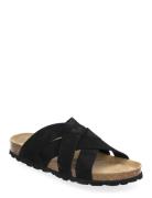 Slipper Slippers Tøfler Black Sofie Schnoor