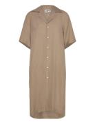 Cherry Dress Mid Beige Designers Knee-length & Midi Beige Hope