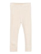 Striped Leggings Bottoms Leggings Beige Copenhagen Colors