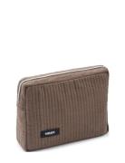 Linen Toiletry Bag Toalettveske Brown Humdakin