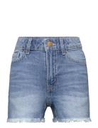 Shorts Denim High Waist Bottoms Shorts Blue Lindex