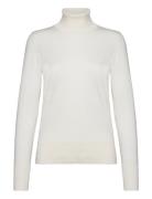 Sweater Taylor Rollerneck Tops Knitwear Turtleneck White Lindex