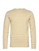 Striped Breton Shirt Héritage Tops T-shirts Long-sleeved Khaki Green A...