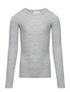 T-Shirt Long-Sleeve Tops T-shirts Long-sleeved T-shirts Grey Sofie Sch...