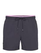 Medium Drawstring Badeshorts Blue Tommy Hilfiger