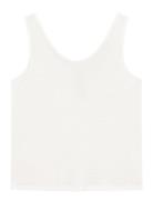 Breeze Singlet Tops T-shirts & Tops Sleeveless White Once Untold