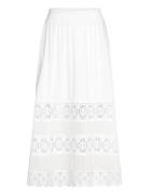 Nugaia Skirt Langt Skjørt White Nümph