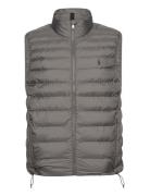 Eco Poly Bright-Terra Vest Vest Grey Polo Ralph Lauren