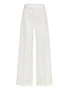 Halenar-1 Bottoms Trousers Wide Leg Cream HUGO