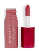 Revolution Pout Tint Sweet Pink Lipgloss Sminke Nude Makeup Revolution