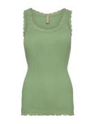 Sc-Sarona Tops T-shirts & Tops Sleeveless Green Soyaconcept