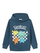 Nkmjister Pokemon Sweat Wh Bru Noos Sky Tops Sweat-shirts & Hoodies Ho...