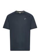 Performance T-Shirt Men Tops T-shirts Short-sleeved Navy Head