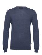 Margrate Tops Knitwear Round Necks Blue Matinique