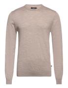 Margrate Tops Knitwear Round Necks Beige Matinique