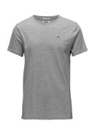 Tjm Xslim Jersey Tee Ext Tops T-shirts Short-sleeved Grey Tommy Jeans