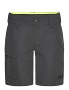 W Qd Cargo Shorts Sport Shorts Sport Shorts Grey Helly Hansen