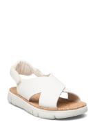 Oruga Sandal Flate Sandaler White Camper