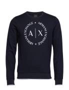 Tops Tops Sweat-shirts & Hoodies Sweat-shirts Blue Armani Exchange