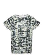 T-Shirt Tops T-shirts Short-sleeved Multi/patterned Rosemunde Kids